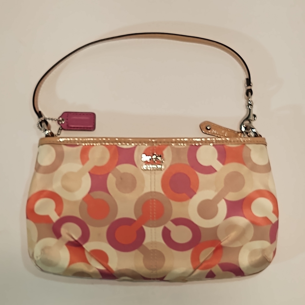 Coach Handbag Small Clutch Multicolor